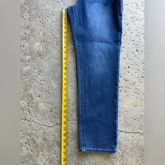 Soft Surroundings Pull-On Stretch Blue Denim Jeggings – Size PM (Petite Medium) - Picture 10 of 14